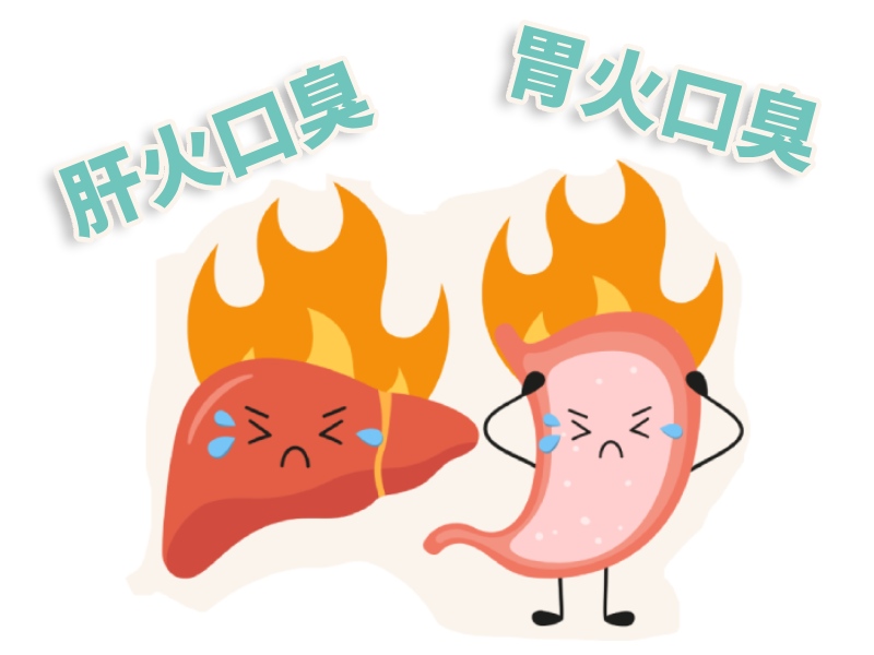 肝火胃火口臭